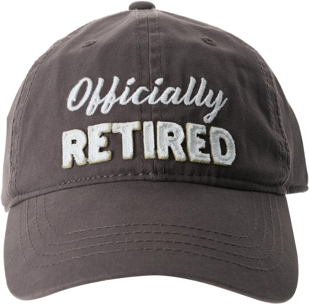 7395 Officially-Gray Adjustable Hat, One Size